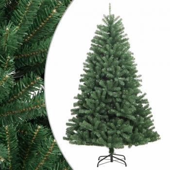 Vidaxl - Artificial Hinged Christmas Tree with Stand Green 180 cm
