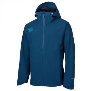 Chaqueta de Montaña Hardshell Valdur Hombre Azul