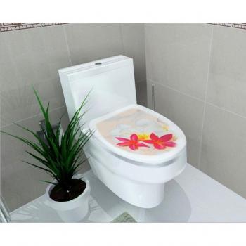 3D Hole Animal Toilet Decals