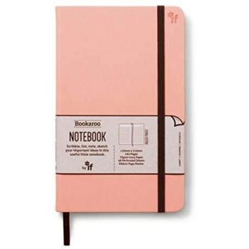 Blush Bookaroo A5 Notebook with Elastic Closure