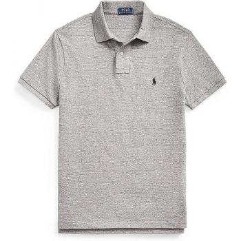 Polo Ralph Lauren Poloshirt 710666998006 Grau Custom Slim Fit M