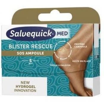 Salvequick Med Blister Rescue Pansement SOS Ampoule 5 unités