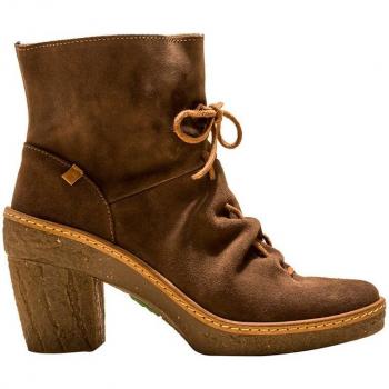 Botines de mujer El Naturalista con cordones y tacón