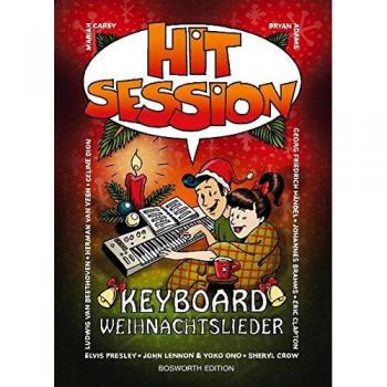 Partitions variété, pop, rock... BOSWORTH HIT SESSION KEYBOARD WEIHNACHTSLIEDER SONGBOOK - KEYBOARD Piano