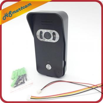 7-Inch TFT LCD Wired Video Door Phone with Visual Intercom