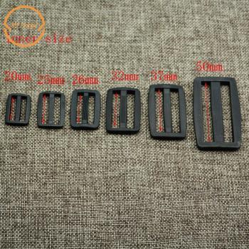 Multi-Sized Adjustable Buckles - 10pcs Nylon/POM
