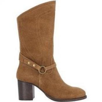 Botas de Piel Chika10 Espuela 05 Marrón
