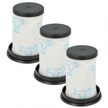 Rowenta ZR009003 Vacuum Filter Set – 3x Washable Separator Filters (Black/Blue & White)