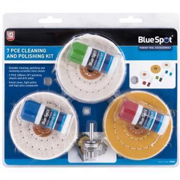 Blue Spot 7-Piece Metal Cleaning and Polishing Kit