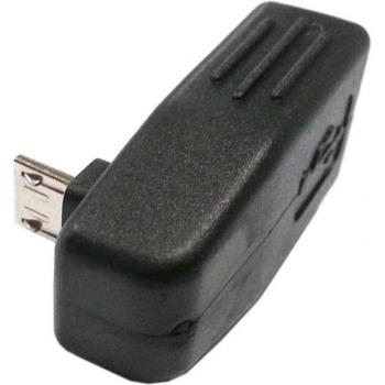 Adaptador OTG Host Micro USB a USB Hembra 90° para N7100, i9100, i9500