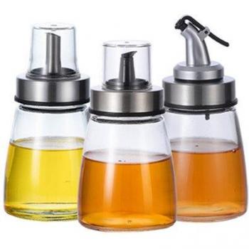 Bocaux en verre pour huiles et assaisonnements