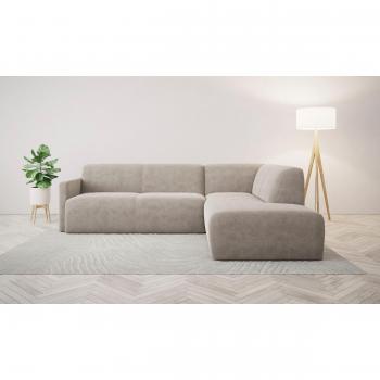 Ecksofa Tvinnum von andas, 255 cm, mit Komfortschaum