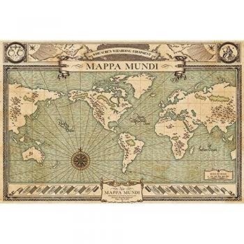 Poster Mappa Mundi Fantastic Beasts