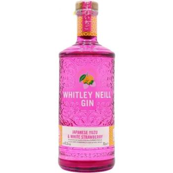 Whitley Neill Gin Yuzu & Fraises Blanches – Version Japonaise
