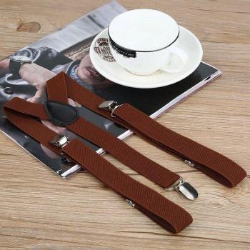 Men's 3 Clip Pants Braces