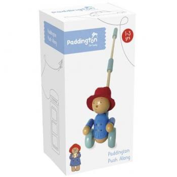 Paddington Bear Wooden Push Along