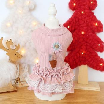 Falda Maceta Floral Pet Chic
