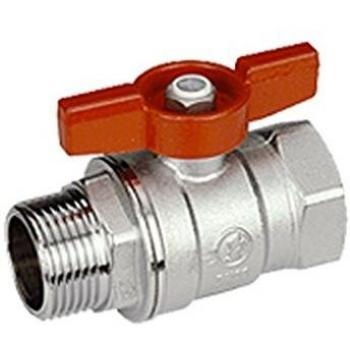 R254D Válvula de Esfera 3/4 m H Roja