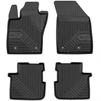 FROGUM No. 77 77425316 Ensemble de tapis de sol Caoutchouc avant et arrière 4 noir Sur mesure FIAT: Tipo Berline