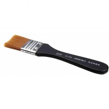 Artist Brush - Flat Tip - Nylon Hair - 7 Models for Oil & Watercolor