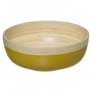 FIVE Saladier Bambou 20cm Moutarde