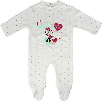 Pelele Minnie Mouse 64004 blanco Bebé