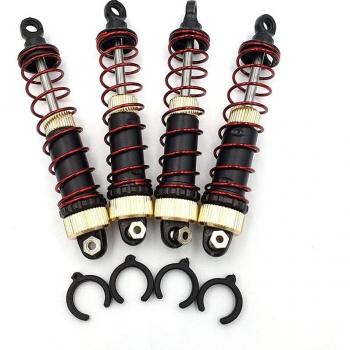 Amortiguador de resorte ajustable 4 Uds para coche RC 9125