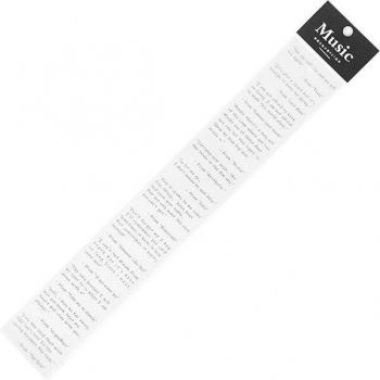 Petite Ruban Noir « English Series » Papier Déco
