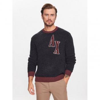 Armani Exchange Sweater Blu Scuro Regular Fit