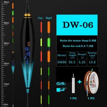 Flotador LED para pesca con hilo y batería - 1 unidad
