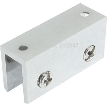 Rechteckiger Klemmhalter mit Stellschraube für 8-14mm Glas