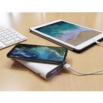 Powerbank ANSMANN 8.8 - Batería Externa 8000mAh - Cargador Wireless - Color Blanco