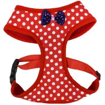 Dot Pattern Bowknot Harness Vest for Dogs and Cats
