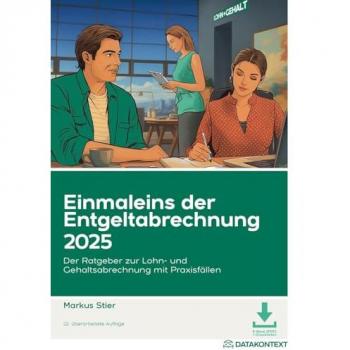 Einmaleins der Entgeltabrechnung 2025