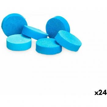 Pastille pour réservoir de chasse d'eau Anti-calcium Lot 6 Pièces (24 Unités)