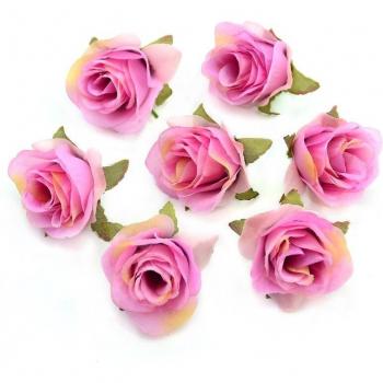 Corazón floral artificial en forma de corona - Incluye bolas de recortes para bodas