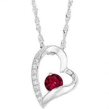Collar de plata 925 con circonitas brillantes