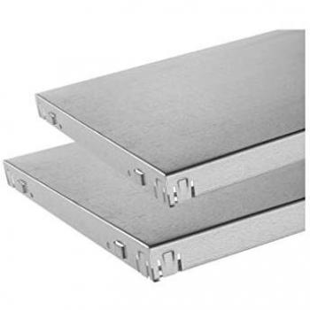 Tablettes supplémentaires galvanisées, 800 x 500 mm