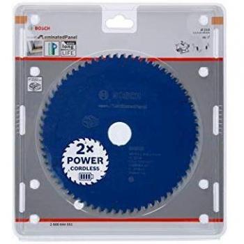 Hoja Circular Bosch Expert para Tablero Laminado 210 × 30 × 2,1 mm con 66 dientes