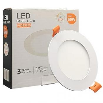Spot LED encastré UltraFine 6 W 2700‑4000‑5700 K 600 lm