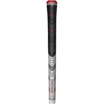 Geoleap Midsize Multi-Compound Hybrid Golf Grips with Back Rib - 10 Pack, 7 Colors