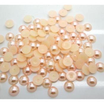 Hellrosa Perlenmix 300–10 000 Stück – Flatback Nailart DIY‑Set