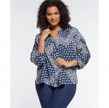 Camisa de bandana amplia para mujer de Fiorella Rubino