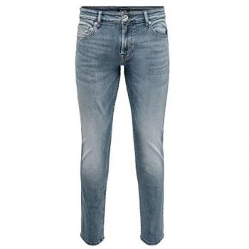 Only & Sons Jeans Loom Slim Fit 06 Blu Scuro Denim 32
