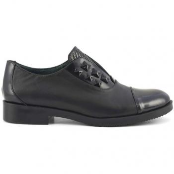 Périto de Cuero Negro para Mujer 39