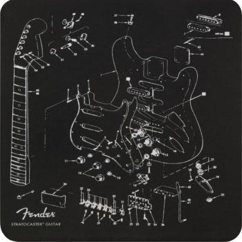 Tapis de Souris Fender Stratocaster Démontré