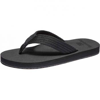 Bequeme Flip-Flops für Männer Sandalen Flach Sommer Strand Schuhe