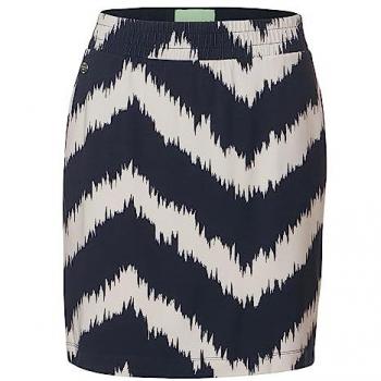 Street One Minirock Zick-Zack Muster Damen Blau
