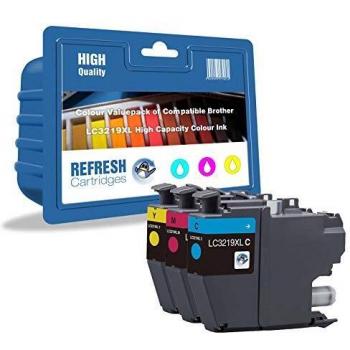 Compatible Ink Cartridge Replacements for Brother LC3217 / LC3219XL - Set of 3 Colour