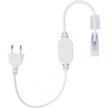 Ruban LED Blanc 220V AC avec Câble Rectificateur